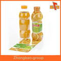 Guangzhou factory customizable environmentally friendly shrinkable labels for essential oil bottles with printing